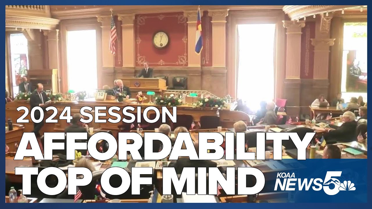 Affordability top of mind for lawmakers in 2024 session - YouTube