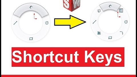 Shortcuts Keys SolidWorks Tutorial