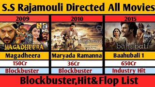 S.S Rajamouli Directed All Movies List|Hit Flop Movies List|SSMB29|RRR|Baahubali