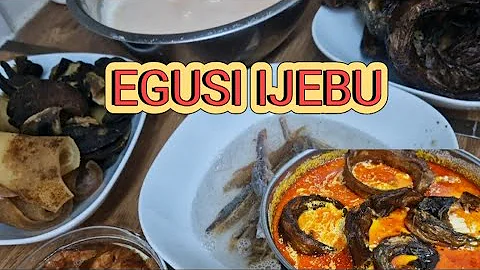 how to make Ijebu style EGUSI soup | Recipe of ijebu egusi