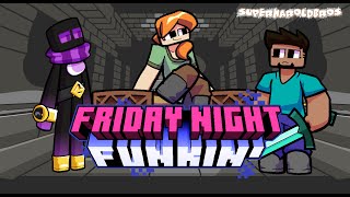 Don't Funk At Night (Friday Night Funkin X Minecraft) Week 1