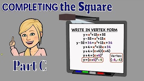 Applications for Completing the Square