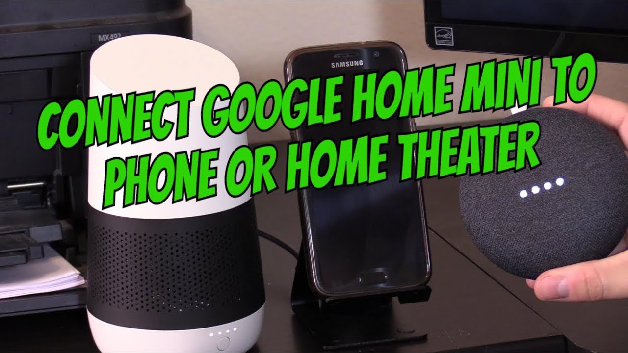 connect google speaker to phone