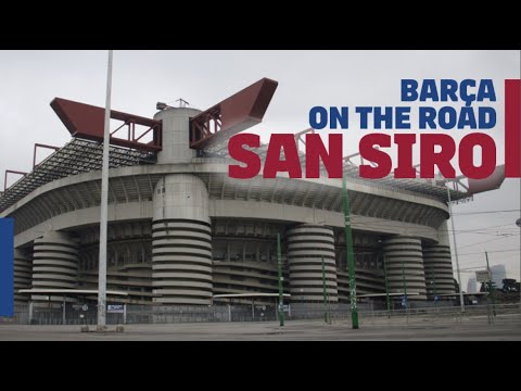Inside tour of GIUSEPPE MEAZZA (SAN SIRO) | BARÇA ON THE ROAD
