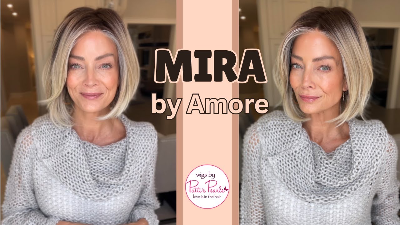 MIRA by AMORE in Melted Sand | Wig Review | WigsByPattisPearls.com