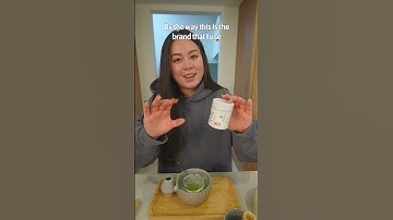 matcha latte w/ matcha cold foam 🍵