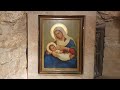 Pinturas de 2 Santos Adultos que beben de la leche de la Virgen María ¿Qué significan?