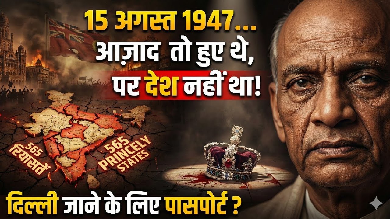 कैसे बना आज का भारत? (The Story of Indian States) भारत में राज्यों के बनने की कहानी 