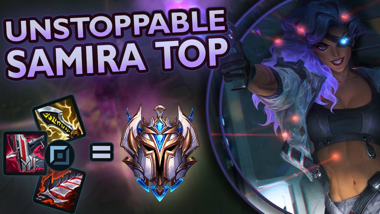 TERRORIZING HIGH ELO WITH SAMIRA TOP | Season 11 League Of Legends