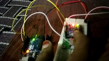 Glowing led with xbee and arduino