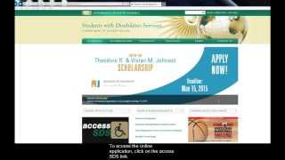 USF SDS - Online Application