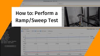How to Perform a Ramp Test with Brushless Motor Thrust Stand