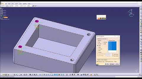 CATIA Part Design Feature Recognition