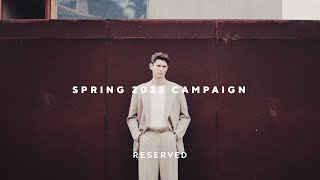 Spring 2023 Campaign - for him - RESERVED