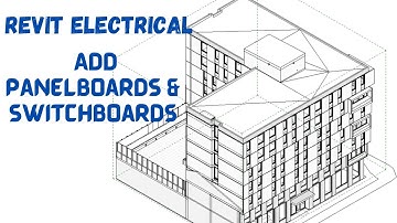 REVIT MEP Add Panels and Switchboards - Electrical Tutorial