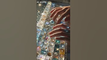 AI ASMR Forest, Space Keyboard Typing #relaxing #short #shorts #aiasmr #aiart #asmr #satisfying