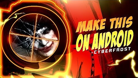 Make PUBG inspire thumbnail on android. PS CC TUTORIAL