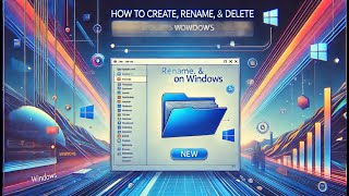 How to Create, Rename, and Delete Folders on Windows | Easy File Management Tips