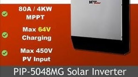 PIP 5048MG HYBRID INVERTER CHARGER 450V dc