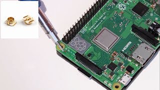 Внешняя антенна для Raspberry Pi 3 B+