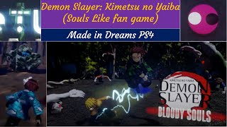 Demon Slayer Kimetsu no Yaiba in Dreams PS4! Souls like? screenshot 1