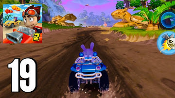 Beach Buggy Racing 2 Full Gameplay Walkthrough Part 19 New Map Dino Jungle (Android, IOS)