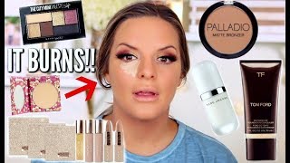 FULL FACE OF FIRST IMPRESSIONS! Drugstore \& Highend | Casey Holmes