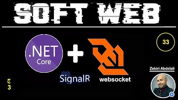 SignalR WebSocket in Client JS App / Server Web ASP .Net Core App