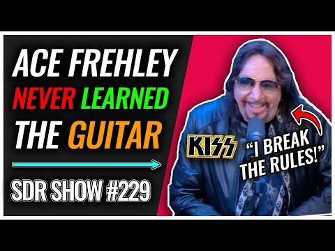 Ace Frehley NEVER Learned Guitar | The SDR Show #229