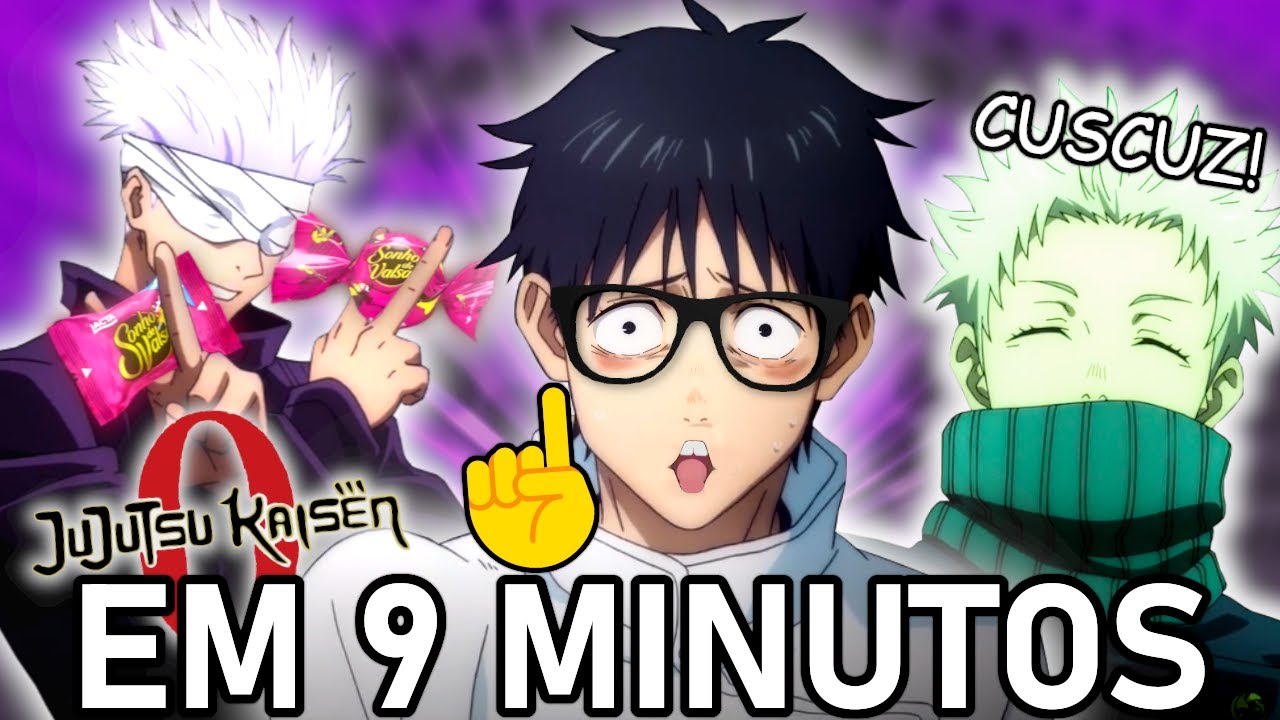 JUJUTSU KAISEN 0 EM 9 MINUTOS