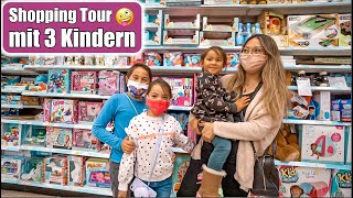 Geschenke Shopping mit 3 Kindern für Weihnachten 😍 XXL Spielzeug Paradies! Familie VLOG Mamiseelen