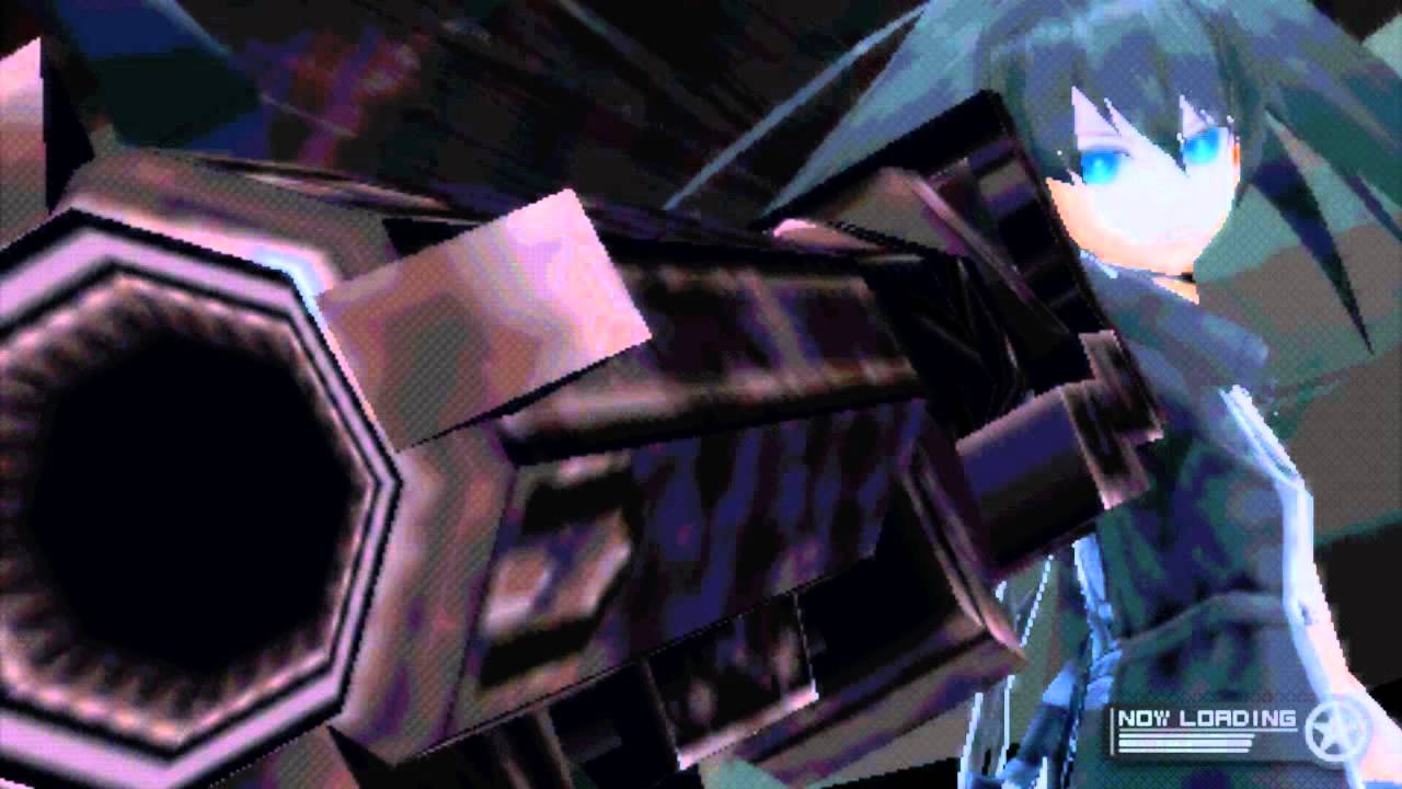 Black Rock Shooter: The Game(PSP) - Tutorial Boss: DEAD MASTER/Opening ...