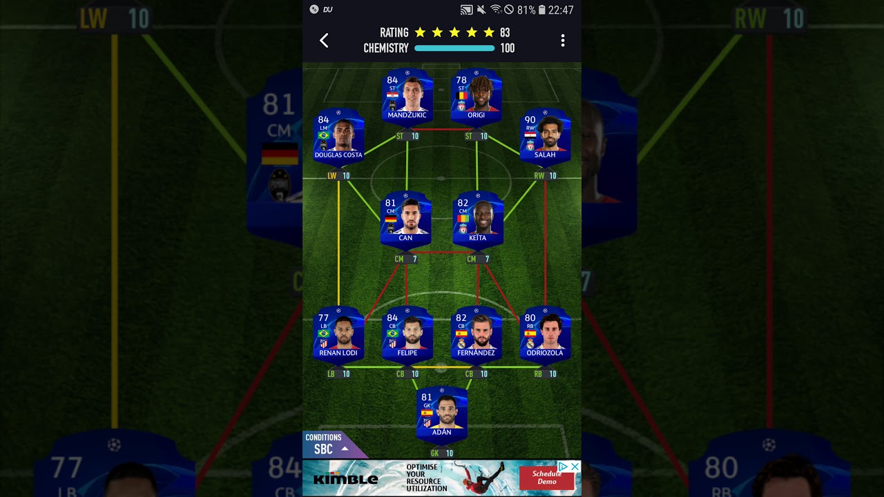 UCL Icon | Raphael Varane PacyBits 20 SBC