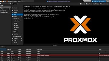PROXMOX: name resolution failure