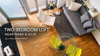 Two-Bedroom Loft with Private Terrace near NABA & IULM | Milan Apartment Tour