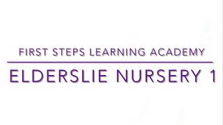 First Steps Learning Academy Elderslie Nursery Room 1