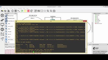 Multi-Area OSPF, NAT, VRRP & DHCP Topology