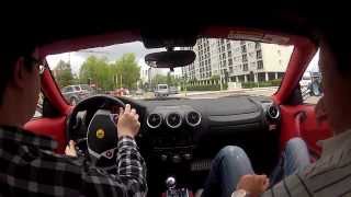 I know this wasn't the best piece of driving. my appologies. used
wrong gopro cover, sound is muted. having fun in an hired f430 spider.
it has the...