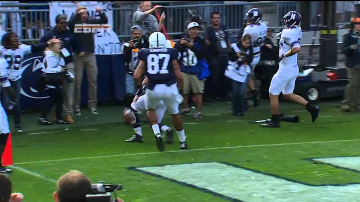 McGloin Scrambles, Dives into the Endzone