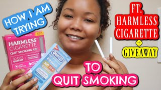 HOW I AM TRYING TO QUIT SMOKING ft. Harmless Cigarette & QuitGo + GIVEAWAY | Life With Vicki screenshot 3