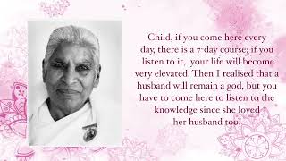 Didiji's first meeting with Baba - Bk Dadi Manohar