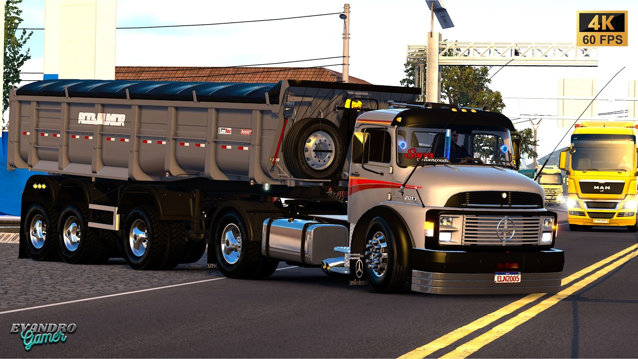 Nóvos Gráficos Mercedes Benz 2013 Escap Direto (23 t) Areia Rossetti Ets2 V1.58