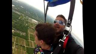 Mel Skydiving at 516-Skydive 6/8/2013