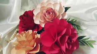 Handmade Paper Roses