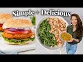 Simple and Delicious Vegan Recipes to Try 😋What We Eat in a Day
