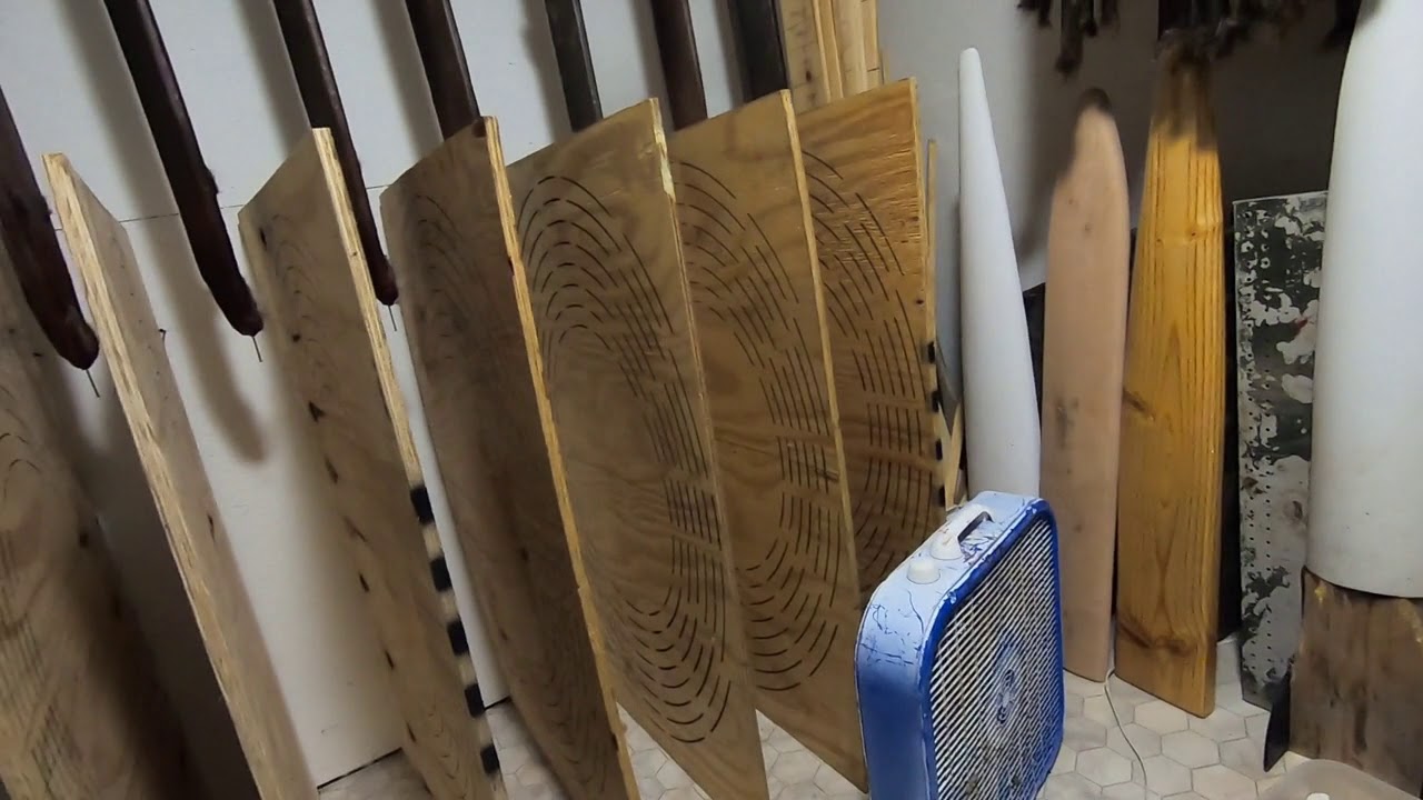 getting my beaver rack put in the fur shed - YouTube