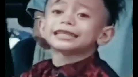 Bocil viral tungkek membaok rabah