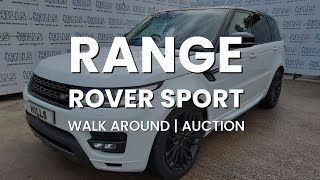 2016 RANGE ROVER SPORT l SDV6 HSE DYNAMIC l WALK-AROUND l SALVAGE CRASH DAMAGED VIDEO