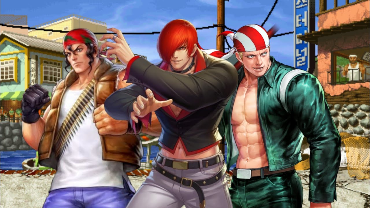 KOF 98 COMBO - iori Billy Ralf gameplay - ( arcade game) 