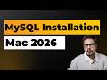 How To Install MySQL Server & Workbench on Mac 2026
